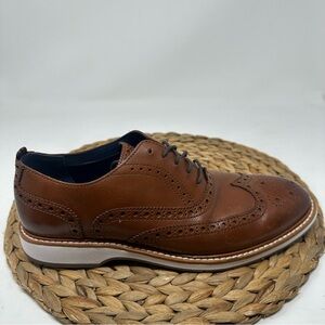Cole Haan Grand OS Morris Leather Oxford Brown Size 8 Men's